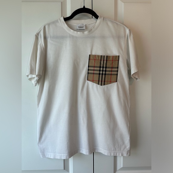 Archive Check pocket T-shirt